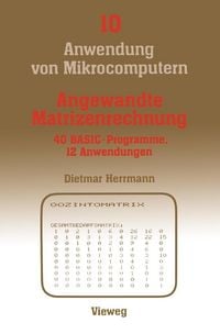 Produktbild: Angewandte Matrizenrechnung