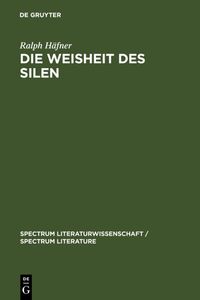 Produktbild: Die Weisheit des Silen