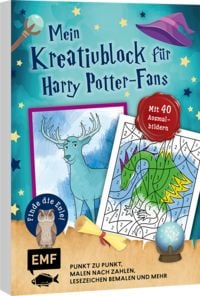 Produktbild Mein magischer Kreativblock für Harry Potter-Fans – Finde die Eule!