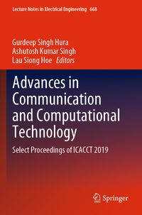 Produktbild: Advances in Communication and Computational Technology