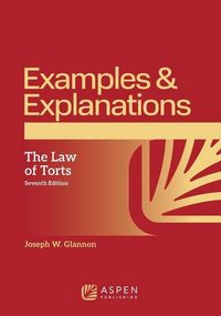 Produktbild: Examples & Explanations for Torts