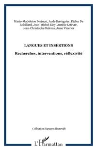 Produktbild: Langues et insertions