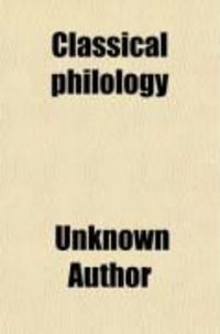 Produktbild: Classical Philology (Volume 2)