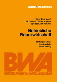 Produktbild: Betriebliche Finanzwirtschaft