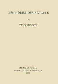 Produktbild: Grundriss der Botanik