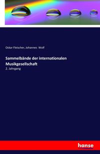 Produktbild: Sammelb&auml;nde der internationalen Musikgesellschaft
