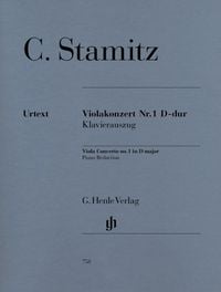 Produktbild: Carl Stamitz - Violakonzert Nr. 1 D-dur