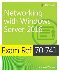 Produktbild: Warren, A: Exam Ref 70-741 Networking with Windows Server 20