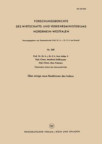 Produktbild: &Uuml;ber einige neue Reaktionen des Indens