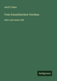 Produktbild: Vom franz&ouml;sischen Versbau