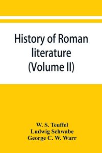 Produktbild: History of Roman literature (Volume II)