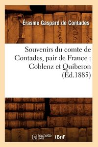Produktbild: Souvenirs du comte de Contades, pair de France
