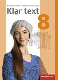 Produktbild: Klartext 8. Schulbuch. Differenzierende Ausgabe. Nordrhein-Westfalen