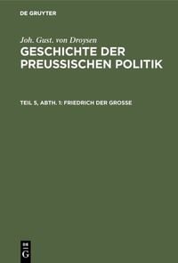Produktbild: Friedrich der Gro&szlig;e