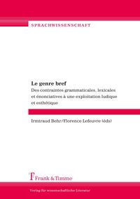 Produktbild: Le genre bref