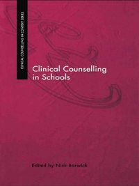 Produktbild: Clinical Counselling in Schools
