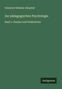 Produktbild: Zur p&auml;dagogischen Psychologie
