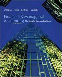Produktbild: Financial & Managerial Accounting: The Basis for Business Decisions