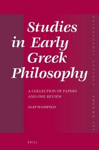 Produktbild: Studies in Early Greek Philosophy