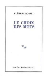 Produktbild: Le choix des mots