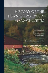 Produktbild: History of the Town of Warwick, Massachusetts
