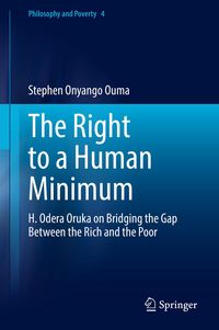 Produktbild: The Right to a Human Minimum