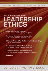 Produktbild: The U.S. Naval Institute on Leadership Ethics