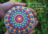 Produktbild: Eschbacher Textkarte. Mandalastein