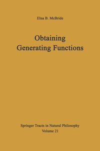 Produktbild: Obtaining Generating Functions