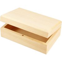Produktbild: Creativ Company Holzkasten, Gr&ouml;&szlig;e 14x9x5 cm, 1 Stk