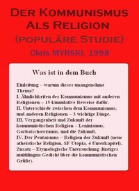 Produktbild: Der Kommunismus Als Religion (popul&auml;re Studie)