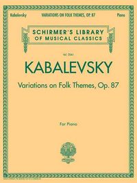 Produktbild: Variations on Folk Themes, Op. 87