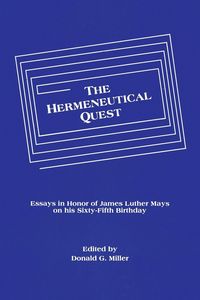 Produktbild: The Hermeneutical Quest