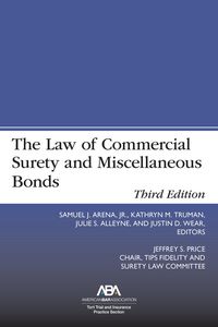 Produktbild: The Law of Commercial Surety and Miscellaneous Bonds, Third Edition