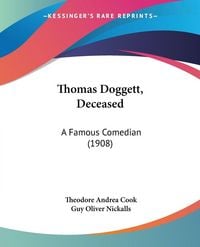 Produktbild: Thomas Doggett, Deceased
