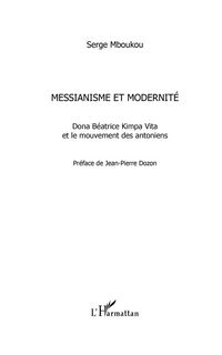 Produktbild: Messianisme et modernite - dona beatrice kimpa vita et le mo