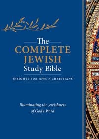 Produktbild: The Complete Jewish Study Bible (Genuine Leather, Black)