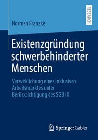 Produktbild: Existenzgr&uuml;ndung schwerbehinderter Menschen