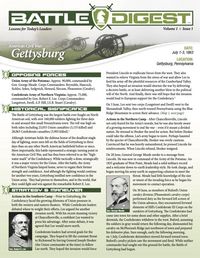 Produktbild: Battle Digest: Gettysburg