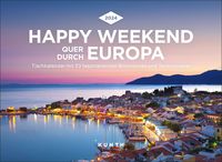 Bild vom Artikel Happy Weekend quer durch Europa - KUNTH Tischkalender 2024 vom Autor 