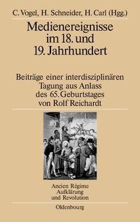 Produktbild: Medienereignisse im 18. und 19. Jahrhundert