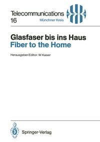 Produktbild: Glasfaser bis ins Haus / Fiber to the Home