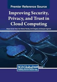 Produktbild: Improving Security, Privacy, and Trust in Cloud Computing