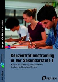 Produktbild: Konzentrationstraining in der Sekundarstufe I