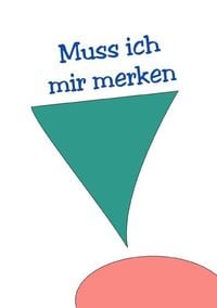 Produktbild: Notizbuch mit nummerierten Seiten und Inhaltsverzeichnis - Muss ich mir merken