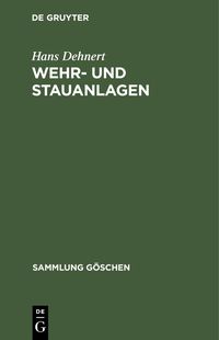 Produktbild: Wehr- und Stauanlagen