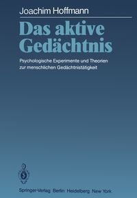 Produktbild: Das aktive Ged&auml;chtnis