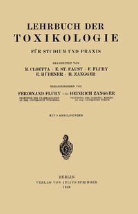 Produktbild: Lehrbuch der Toxikologie f&uuml;r Studium und Praxis