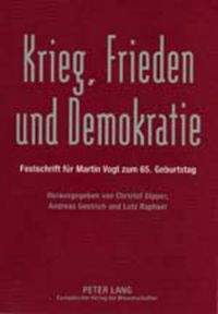 Bild vom Artikel Krieg, Frieden und Demokratie vom Autor 