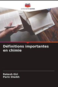 Produktbild: D&eacute;finitions importantes en chimie
